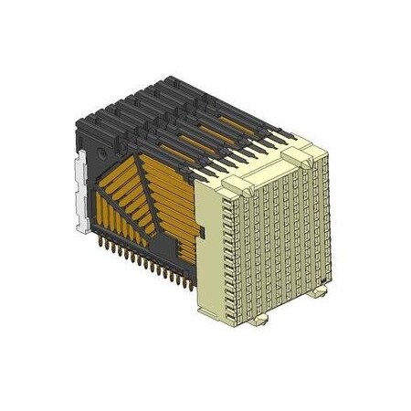 Fci Board Connector, 150 Contact(S), 15 Row(S), Female, Right Angle, 0.079 Inch Pitch, Press Fit 10034475-101LF